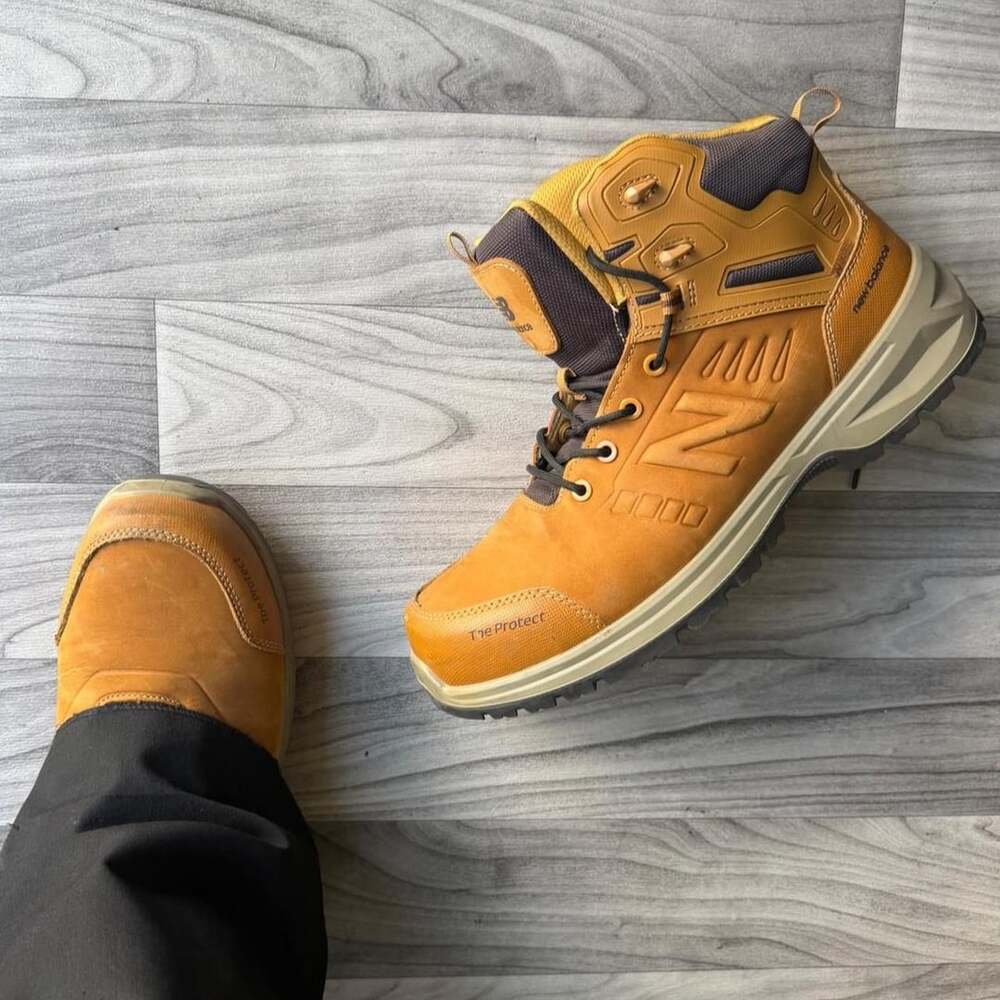New Balance Calibre Mid Work Boots Wheat Men's US 13